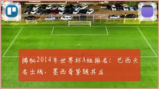 揭秘2014年世界杯A组排名:巴西头名出线,墨西哥紧随其后